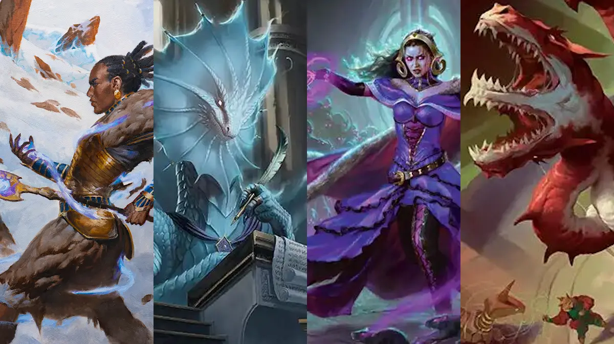 Samut, Niv-Mizzet, Liliana, Draconic Visitor